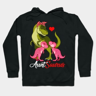 Auntsaurus T-Shirt T-rex Aunt Saurus Dinosaur Hoodie